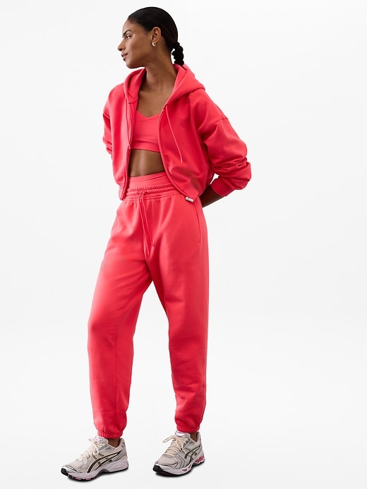 Image number 2 showing, Forever Fleece Crop Full Zip