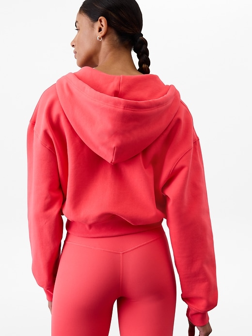 Image number 3 showing, Forever Fleece Crop Full Zip