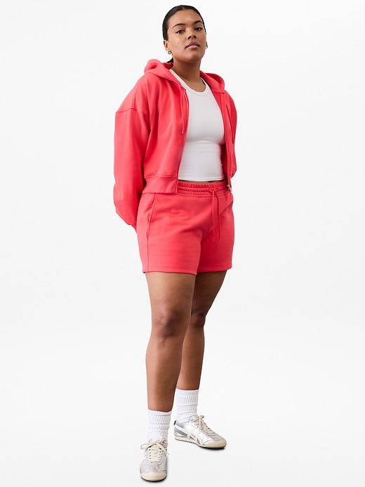 Image number 5 showing, Forever Fleece Crop Full Zip