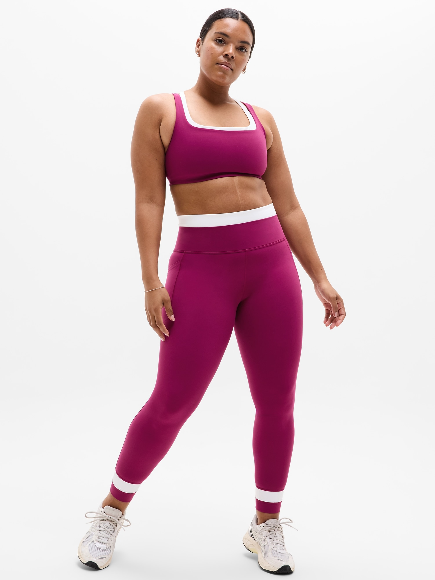 Athleta Salutation Stash High Rise Double Up Lift Legging