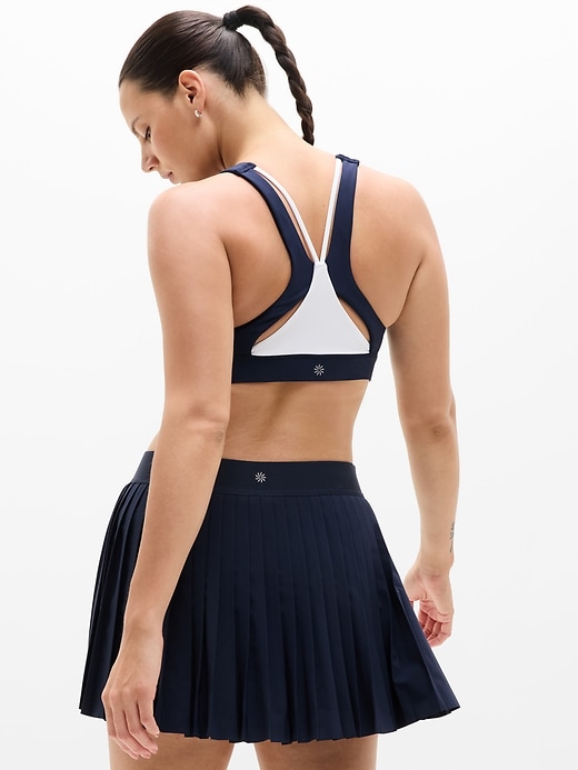 Image number 8 showing, Match Point High Rise 13 1/2" Pleated Skort