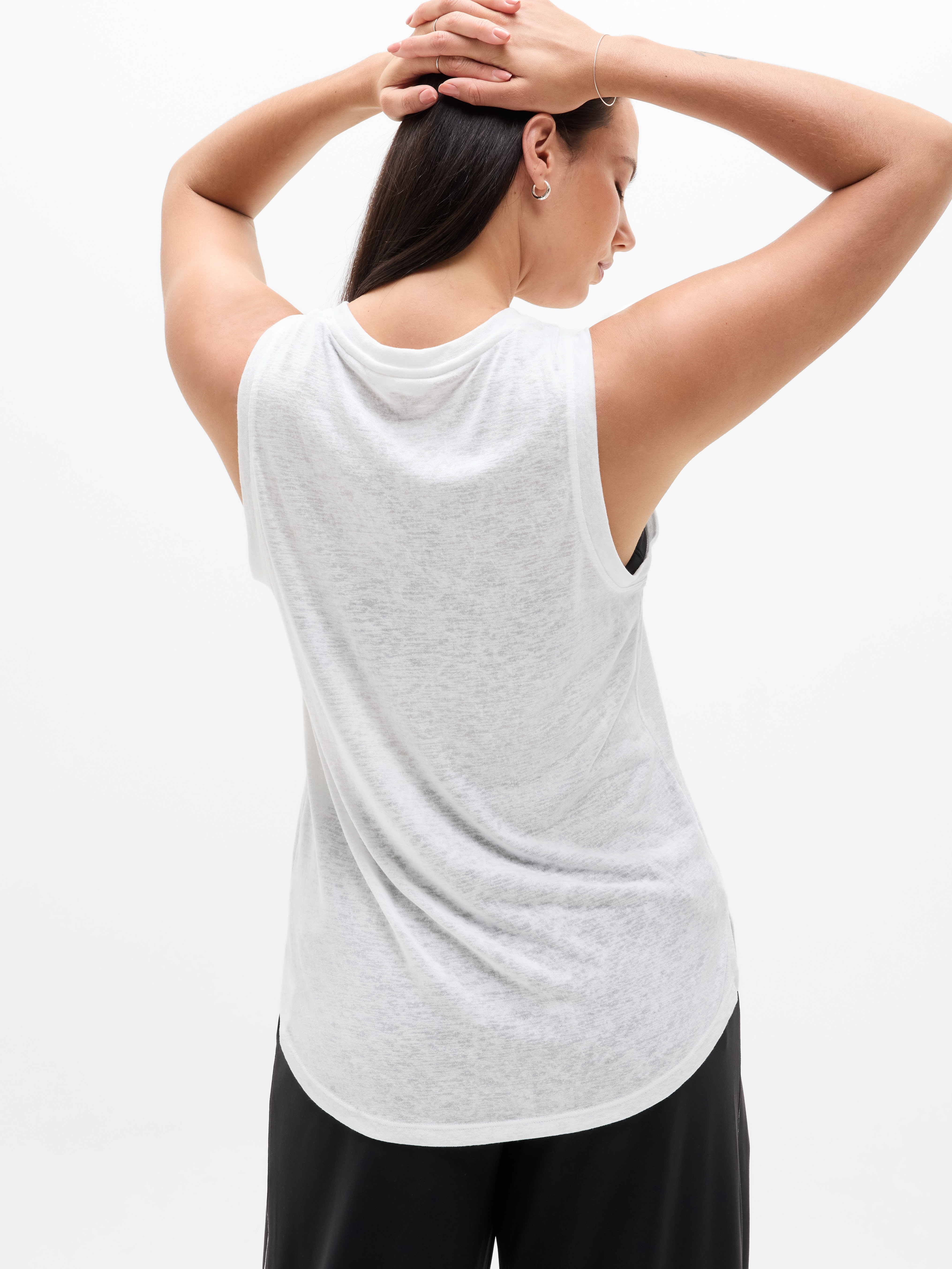 Athleta Breezy Tank - White (Bright White)