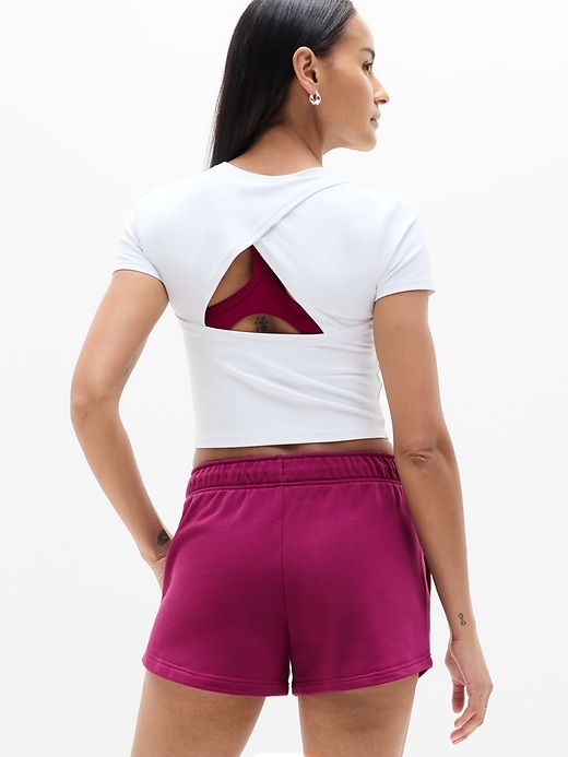 Image number 5 showing, Heavyweight Terry Mid Rise 3" Sportie Short