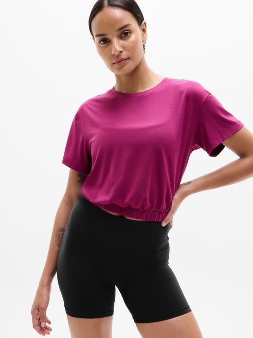 Image number 2 showing, With Ease Bubble Hem Tee