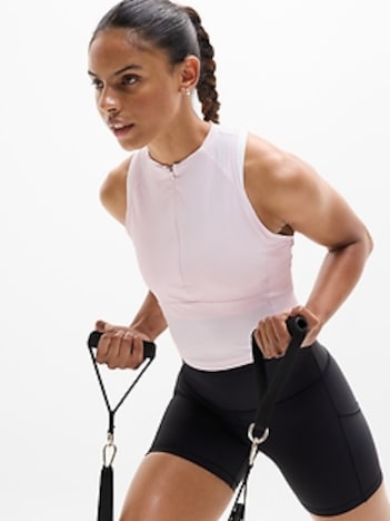 Crosstrain Zip Tank