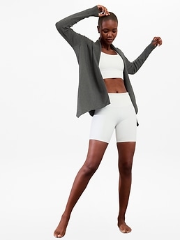 Pranayama Restore Wrap - Gray - image 4