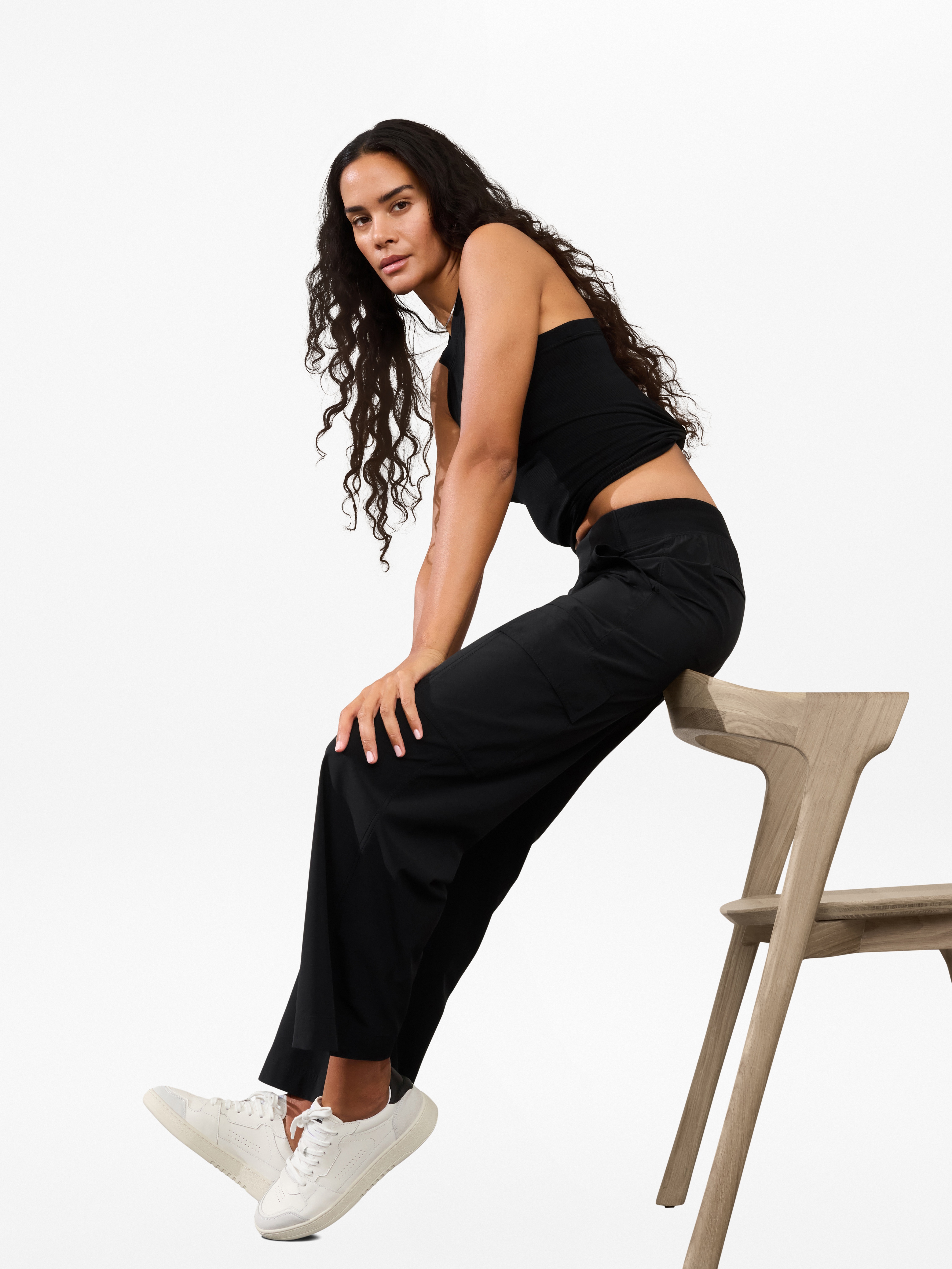 Renew Seamless Racerback Tank - Black - View 36