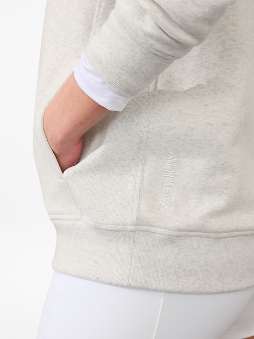 Image number 4 showing, Power of She Forever Fleece 1/4 Zip Sweatshirt
