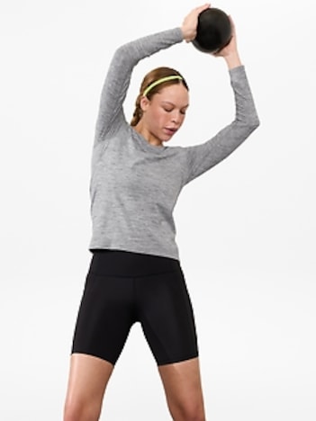 In Motion Seamless Heather Top