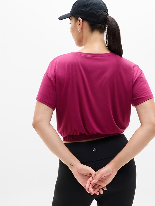 Image number 6 showing, With Ease Bubble Hem Tee