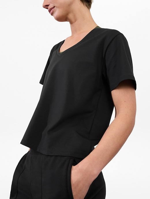 Image number 8 showing, Essential V-Neck Tee