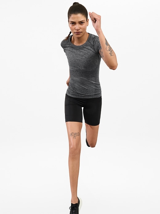 Image number 3 showing, Momentum Seamless Heather Tee