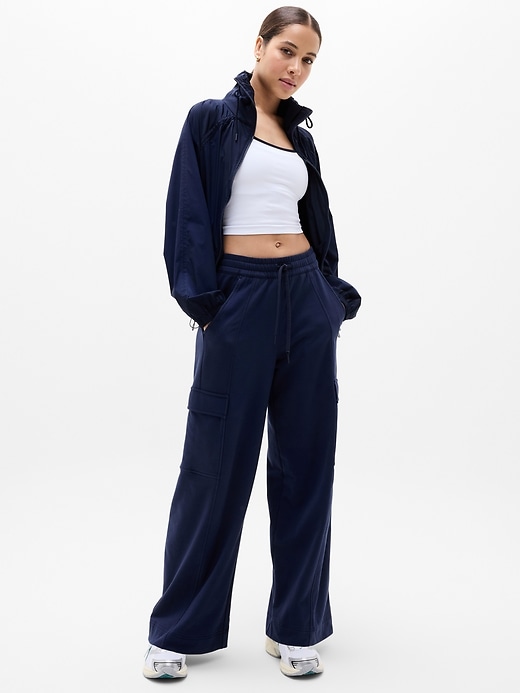 Image number 2 showing, Retroterry High Rise Wide Leg Cargo Pant