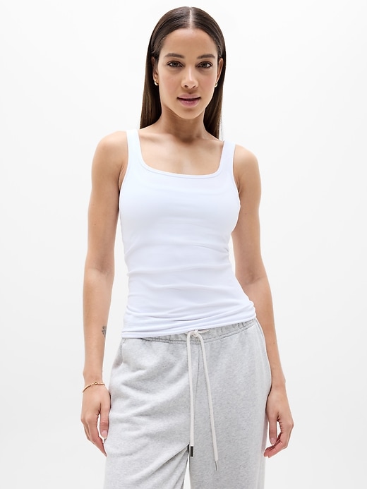Image number 1 showing, Renew Seamless Square Neck Tank