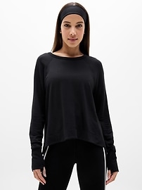 View large product image 1 of 4. Coaster Luxe Recover High Hip Sweatshirt