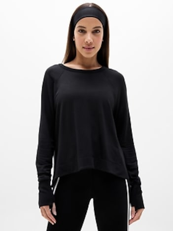 Coaster Luxe Recover High Hip Sweatshirt