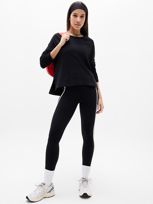 View large product image 2 of 4. Coaster Luxe Recover High Hip Sweatshirt