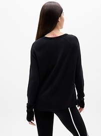 View large product image 3 of 4. Coaster Luxe Recover High Hip Sweatshirt
