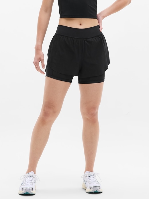 Image number 1 showing, Crossover High Rise 4" Run Short
