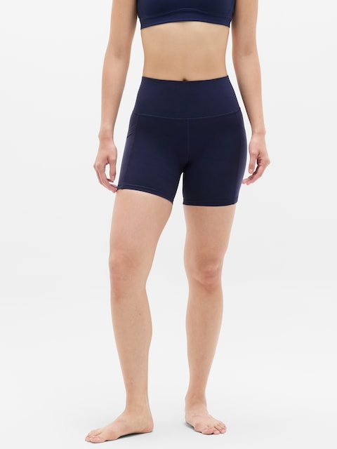 Salutation Stash High Rise 5" Short