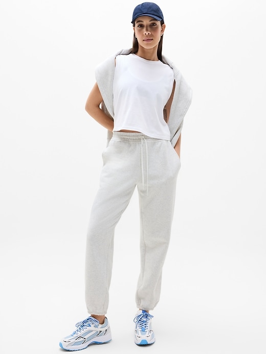 Image number 2 showing, Forever Fleece Mid Rise Jogger