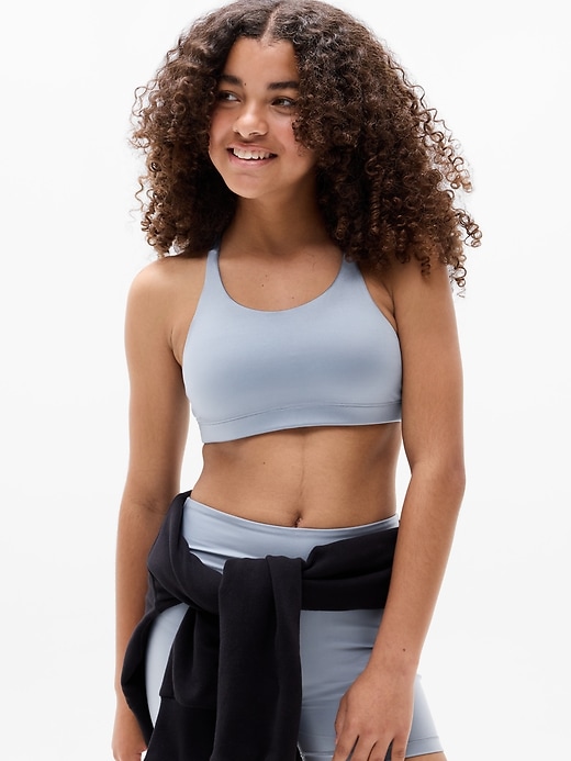 Image number 2 showing, Athleta Girl Upbeat Bra Shine