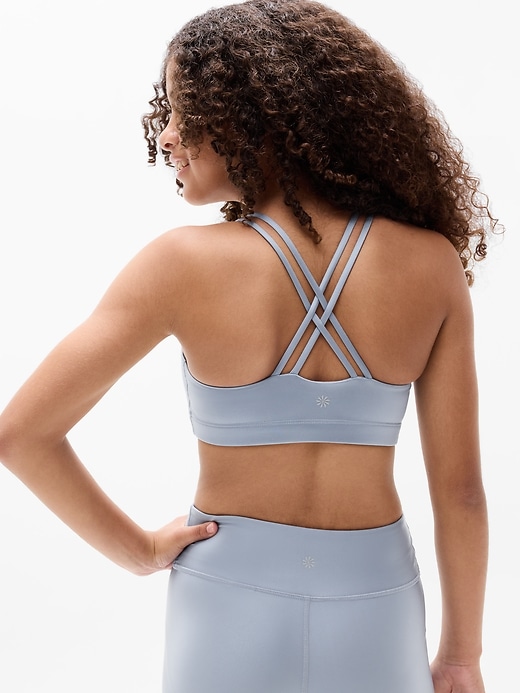 Image number 3 showing, Athleta Girl Upbeat Bra Shine