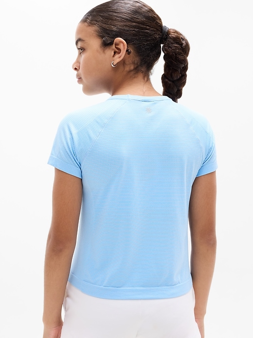 Image number 3 showing, Athleta Girl Power Up Sport Length Tee