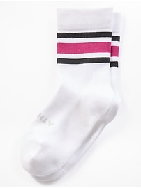 View large product image 2 of 2. Athleta High Performance Crew Sock