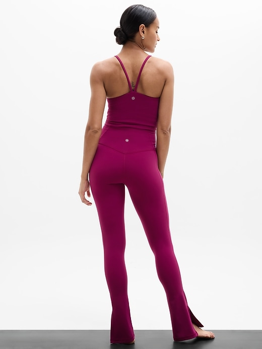Image number 5 showing, Elation Ultra High Rise Split Slim Flare Pant