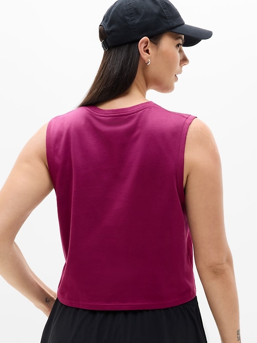 Image number 6 showing, True Cotton Crop Tank