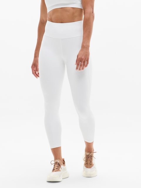 Interval Stash High Rise 7/8 Legging - White