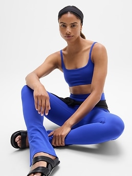 Square Neck Bra A-C - Blue - image 4