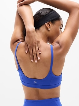Square Neck Bra A-C - Blue - image 5