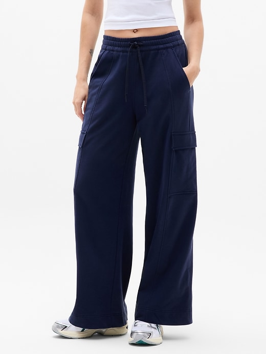 Image number 1 showing, Retroterry High Rise Wide Leg Cargo Pant