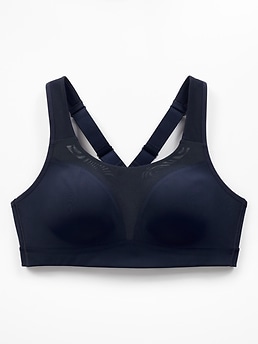 Speed Run High Support Sports Bra - Blue - image 4