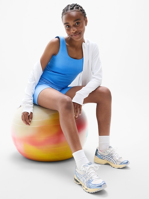 Image number 2 showing, Athleta Girl Rise Above Rib Crop Tank