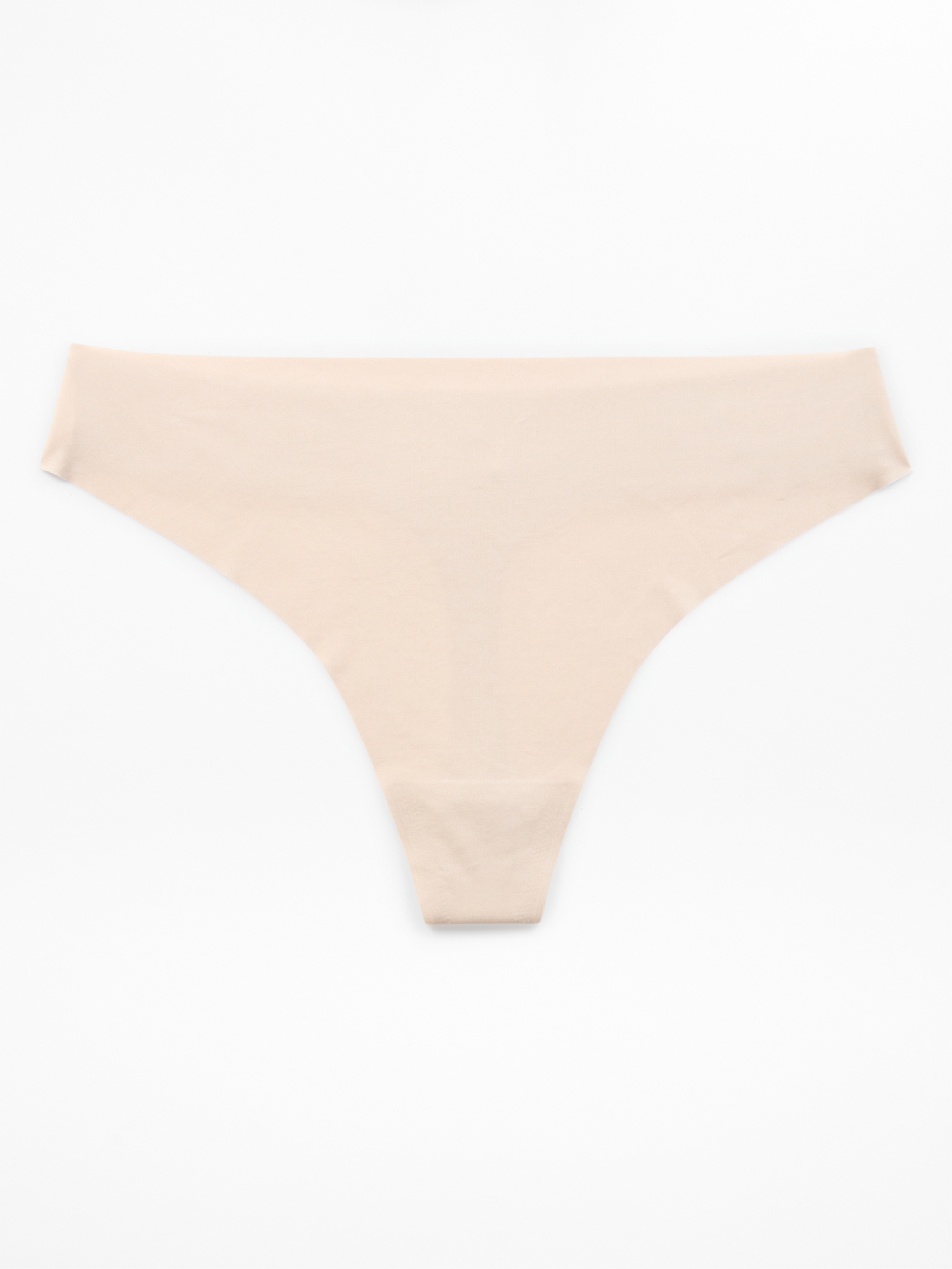 Athleta Sleek Form No Show Thong Underwear In Brown