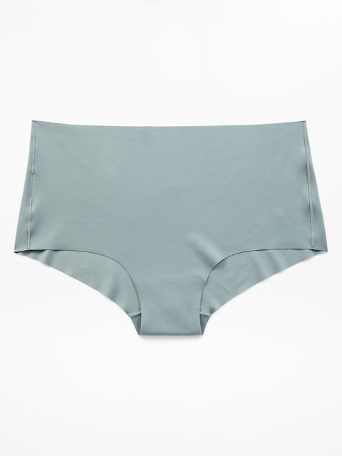 Sleek Form No Show Boyshort Underwear - Nickel