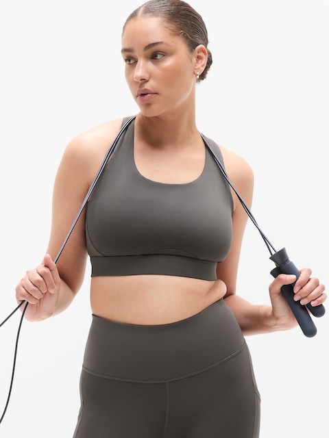 Interval Sports Bra D-DD - Shadow Grey