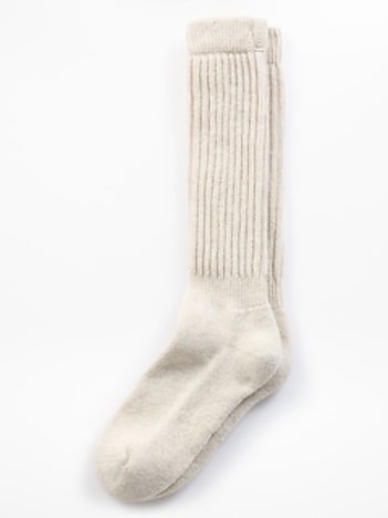 Cloud Scrunch Sock