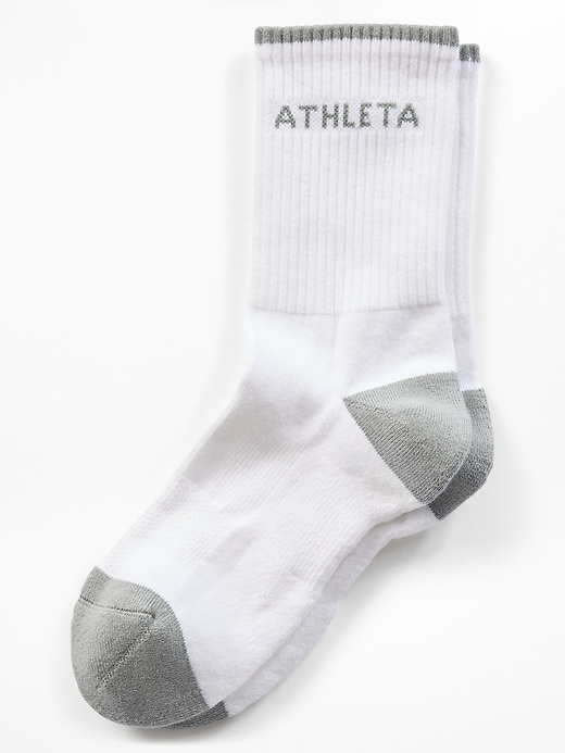 Image number 1 showing, Athleta Colorblock Everyday Crew Sock
