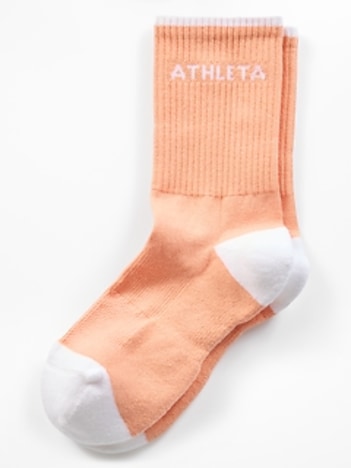 Athleta Colorblock Everyday Crew Sock