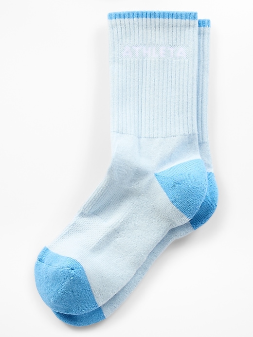 Image number 1 showing, Athleta Colorblock Everyday Crew Sock