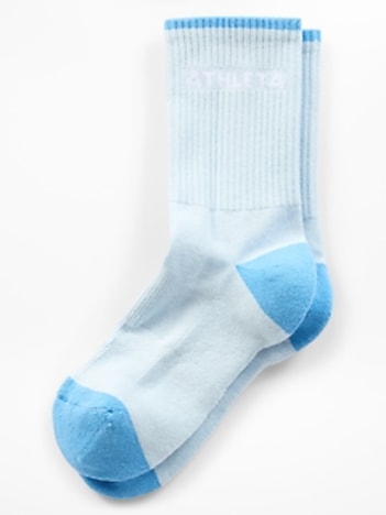 Athleta Colorblock Everyday Crew Sock