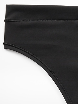 BodyMove High Rise Thong Underwear - Black - image 4