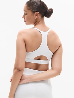 Athleta Vital Sports Bra A-C - White (Bright White) - 769482052