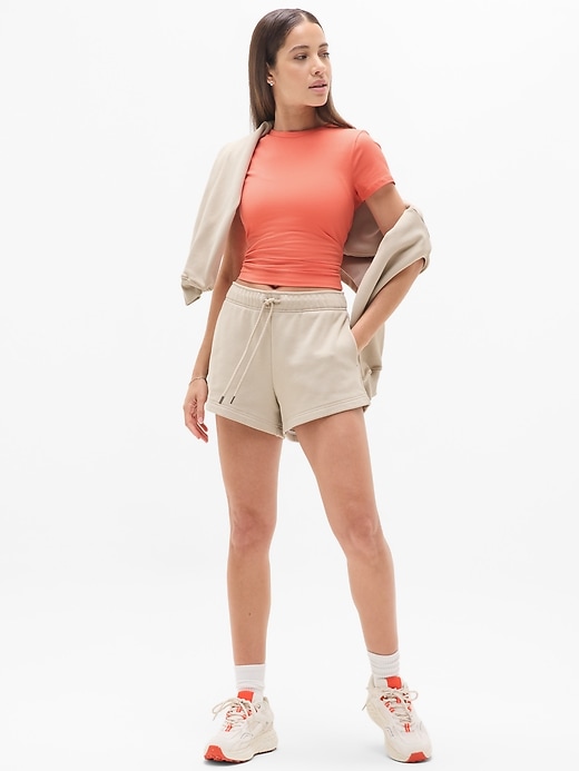 Image number 2 showing, Signature Rib Crop Tee