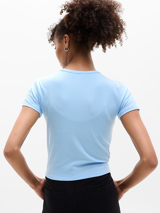 Image number 3 showing, Signature Rib Crop Tee