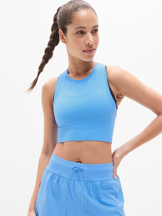 Image number 1 showing, Momentum Seamless Ultra Crop Tank 2.0